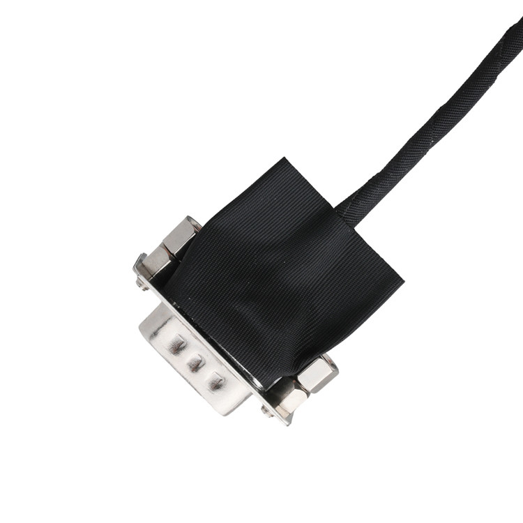 Conjunto de cabo DB-9Pin LVDS D-SUB-9P Soldador masculino para TU1.0 20Pin TU1002HN0-20 Conector de fio OEM/ODM