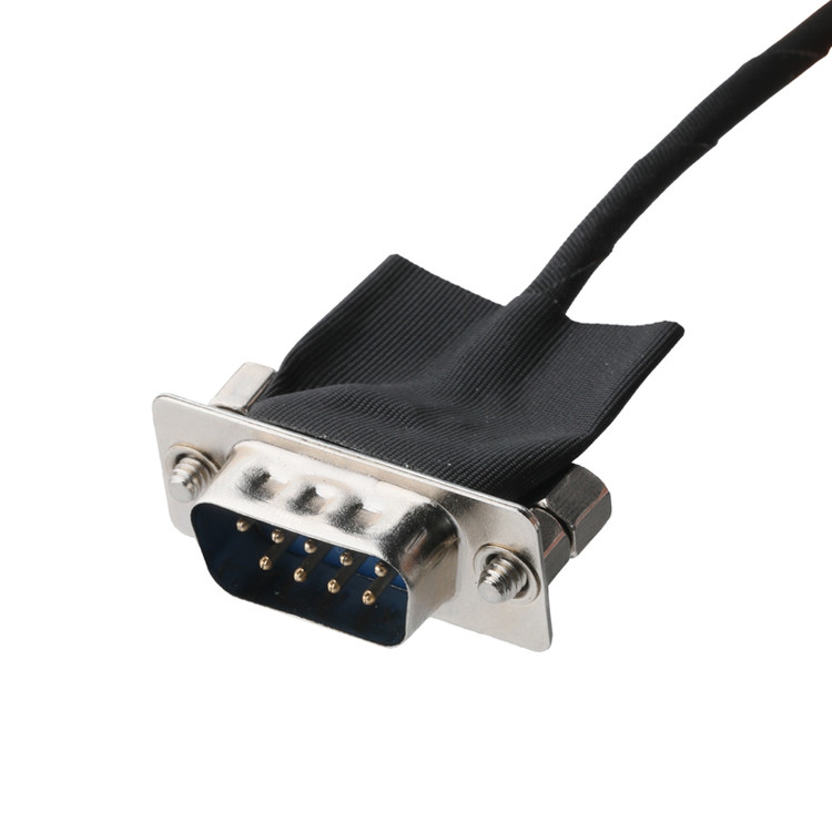 Conjunto de cabo DB-9Pin LVDS D-SUB-9P Soldador masculino para TU1.0 20Pin TU1002HN0-20 Conector de fio OEM/ODM