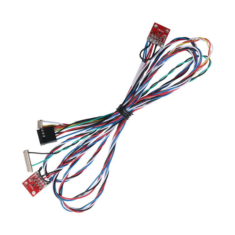 Combinado de cabo personalizado JST RF-10 para DF13-14S-1.25C DF13-5S-1.25C e SEN-13314 conjunto de conectores de cabo