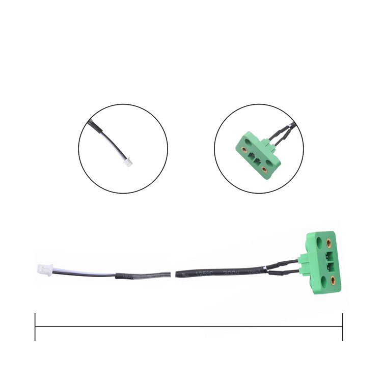 Um cabo LVDS personalizado com certificação UL, com um passo de 1,25 mm e 2 pinos, projetado para aplicações LCD LVDS