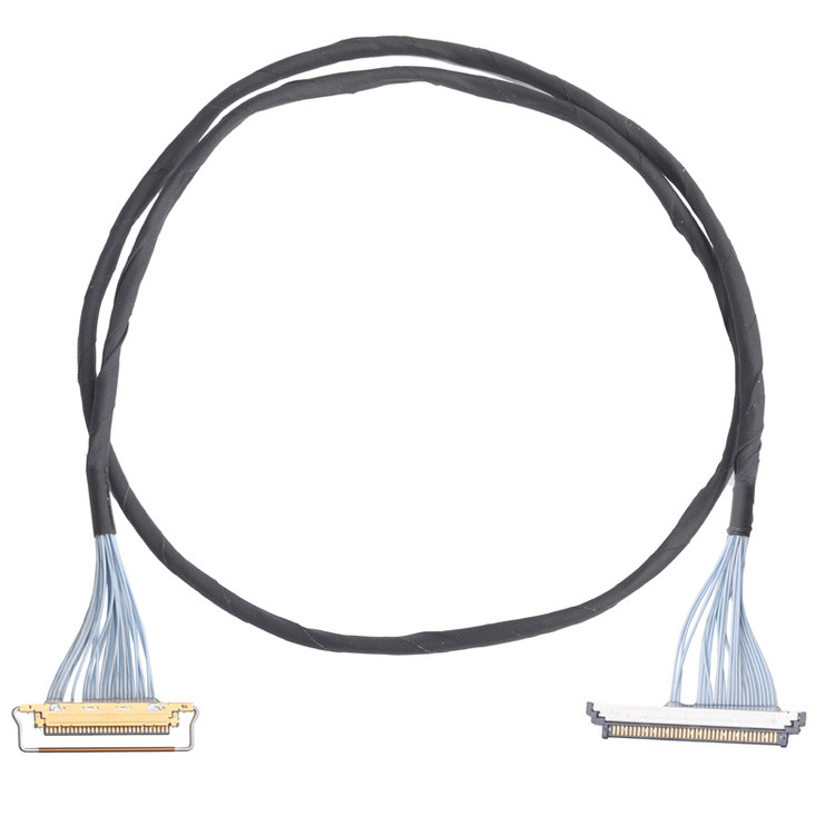 Cabos coaxiais coaxiais finos extra KEL SSL20-40SB do conector de IDC micro a SSL20-40SB
