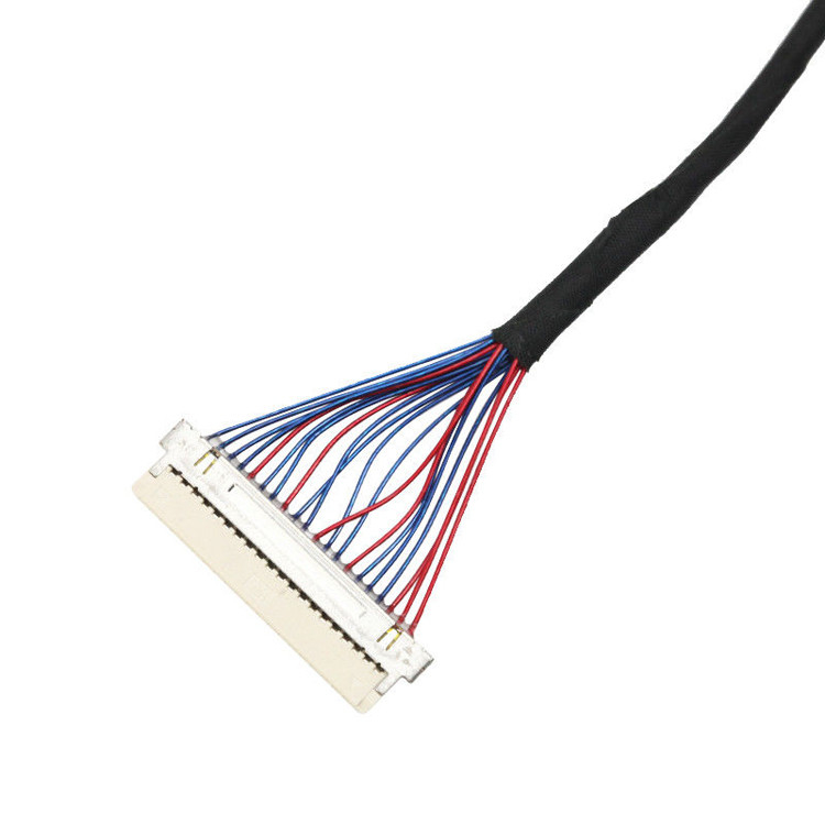 0.5mm Pitch 20453-220t-03 Lvds Cable Assembly Df19g-20s Para I-Pex ISO14001