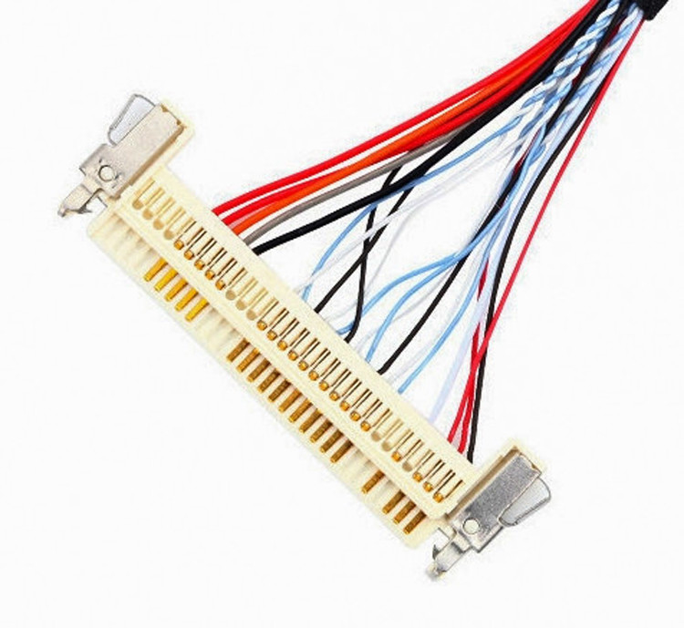 ACES 50204-040-11 JAE FI-X30HL JST SPH-002T-P0.5S Cabo LCD LVDS
