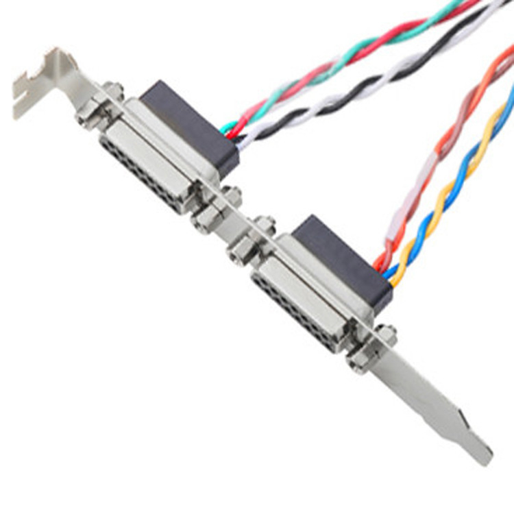 2 Pin 205205-2 da fêmea 15 do conector do cabo Db15 de Lvds dos pares elétrico a Pin 40