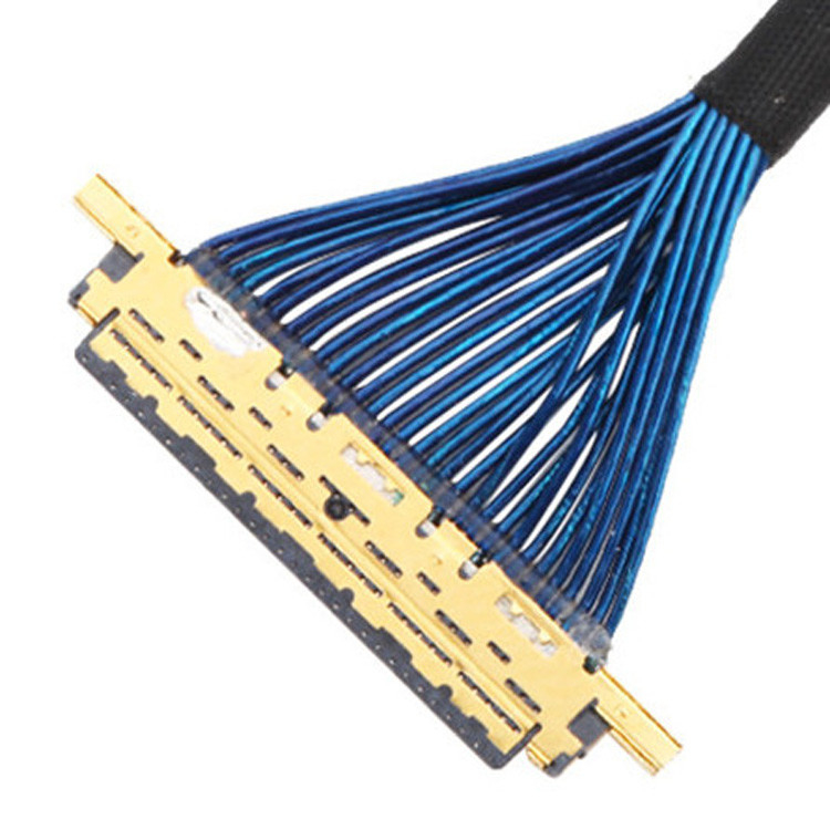 Micro Coaxial 20453-030T para 20453-030T LVDS EDP Cable Assembly 0,5 mm Pitch