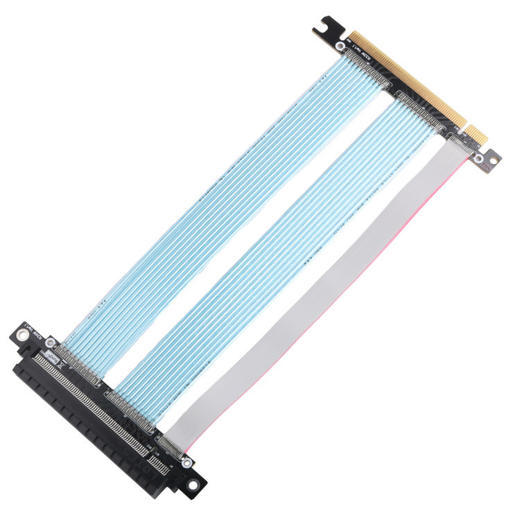 PCB Cable Coaxial Extremamente fino PCIE Gráficos Computador Cartão gráfico Adaptador de extensão Cable