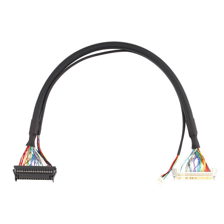 Montar cabos de arnês LVDS do Molex 511460500 ao  DF11-32DEP-2C e ao JAE FI-X30HL