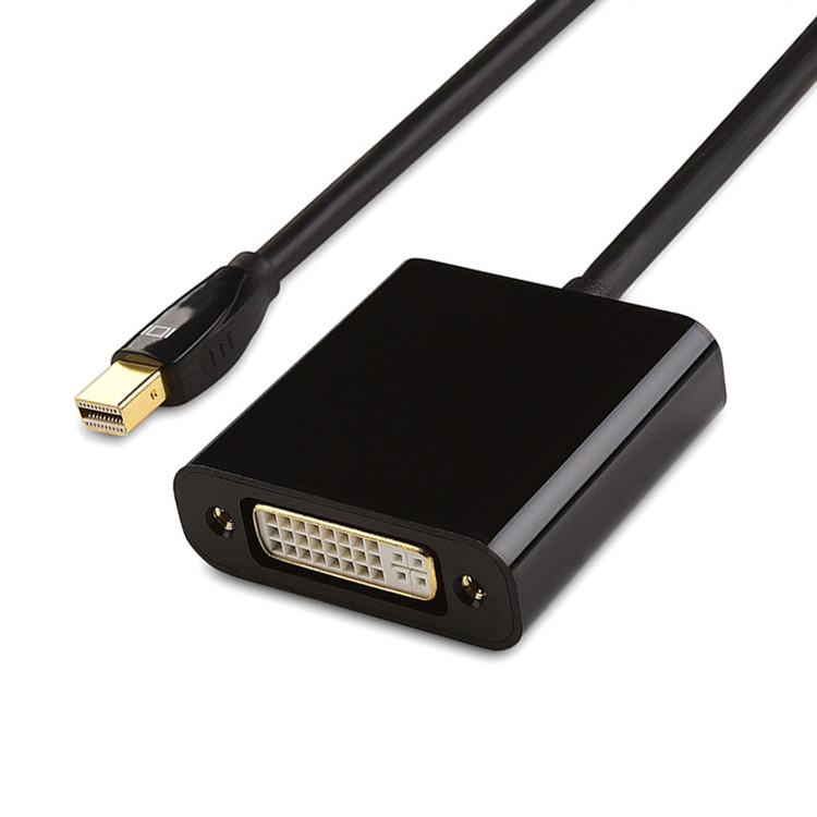 OEM / ODM montagem de cabo Lvds Mini Displayport para Dvi 3 em 1 conector de adaptador