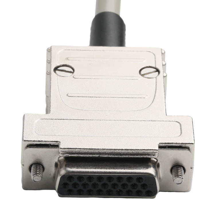 Hd D-Sub para Mdr Plug Connector Cabel 14p*28 Awg Od 7.0mm Beige PVC Jack