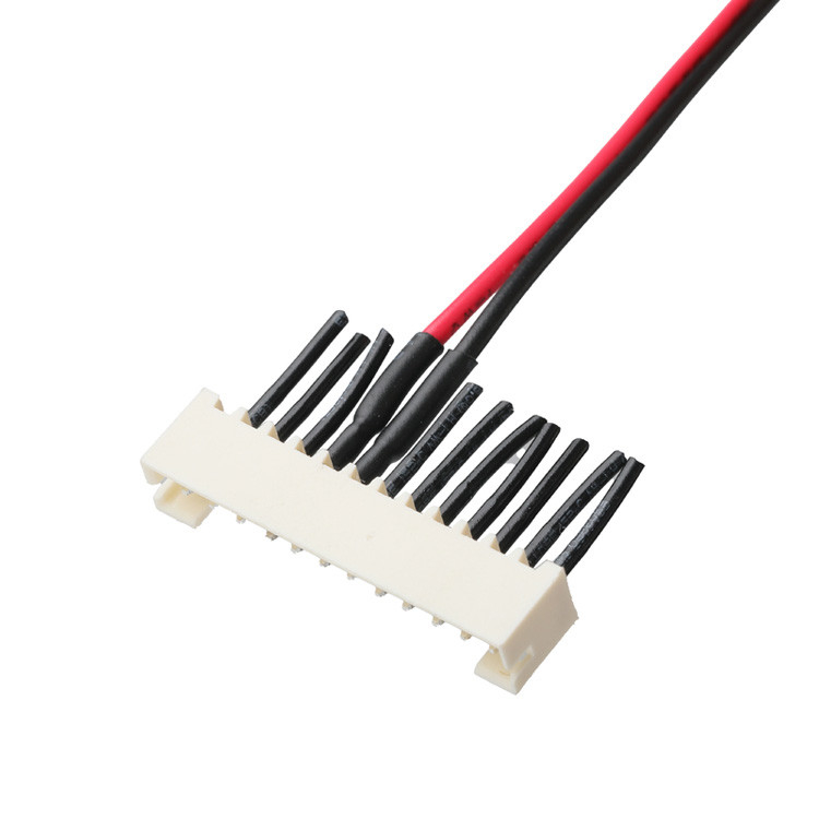 Cabos de combinação para monitores LED, montagem de cabos LVDS do conector de exibição JST B12B-PH-K-S ao conector de exibição JST XHP-7 LVDS