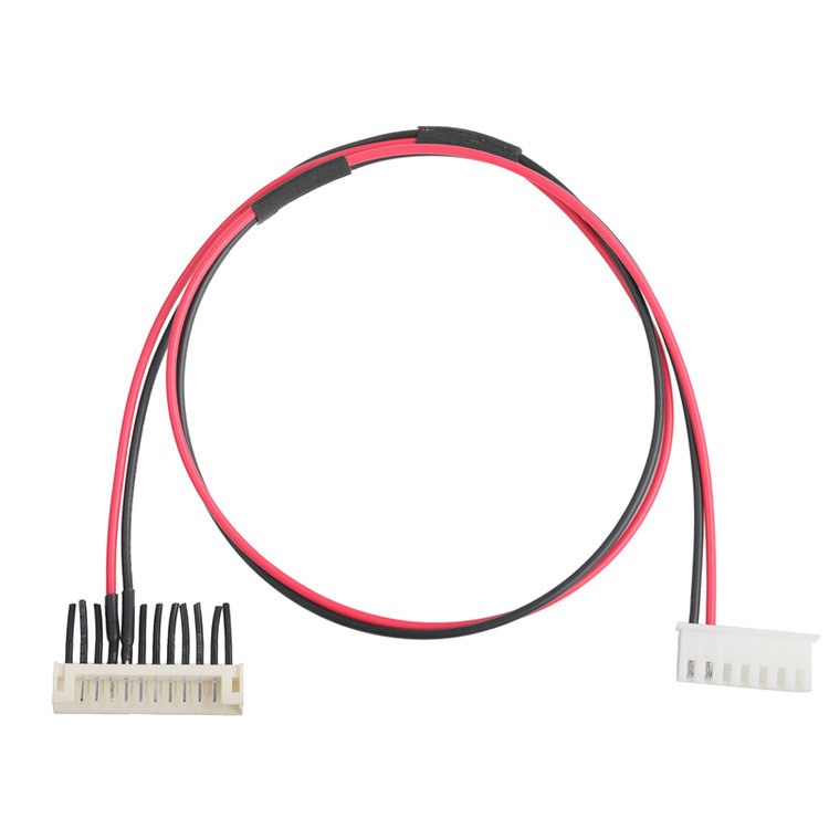 Cabos de combinação para monitores LED, montagem de cabos LVDS do conector de exibição JST B12B-PH-K-S ao conector de exibição JST XHP-7 LVDS