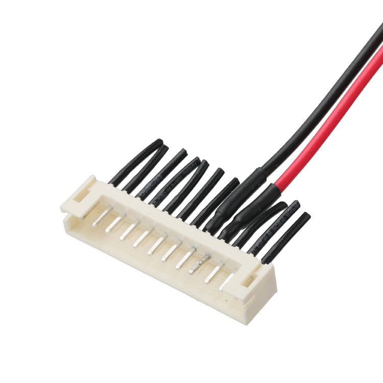 Cabos de combinação para monitores LED, montagem de cabos LVDS do conector de exibição JST B12B-PH-K-S ao conector de exibição JST XHP-7 LVDS