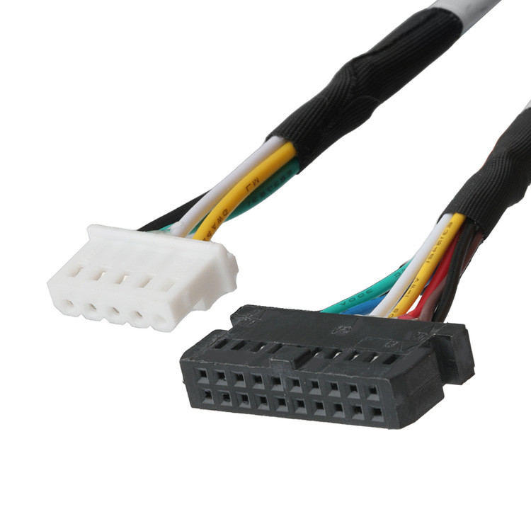 OEM/ODM LVDS Cable de LHE PHSD 30P Pitch 2.0mm para A2545 20P Pitch 2.54mm, fio UL1007 24AWG, cor como por pin-out