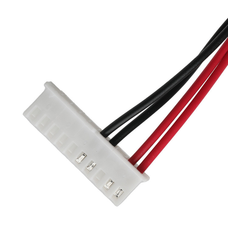 Montura de cabo OEM/ODM com um passo de 2,0 mm, conectando os conectores de fio XH-10P a SVM1.25-4 e SVS5.5-4P