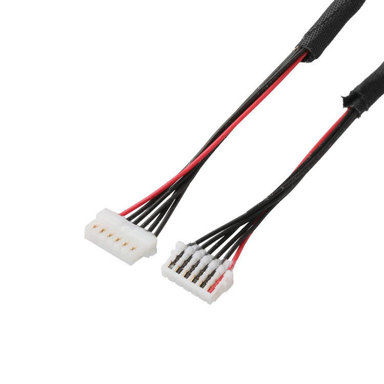Cabos de exibição LED JST B6B-PH-K-S-6P Para JST 0.8-6P Conector de exibição LVDS Cabos de combinação personalizados