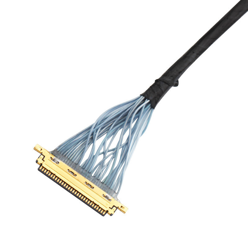 Kel Ssl20-30s ao passo 46 Calibre de diâmetro de fios do conjunto de cabo 0.5mm do Edp de I 20454-030 Lvds