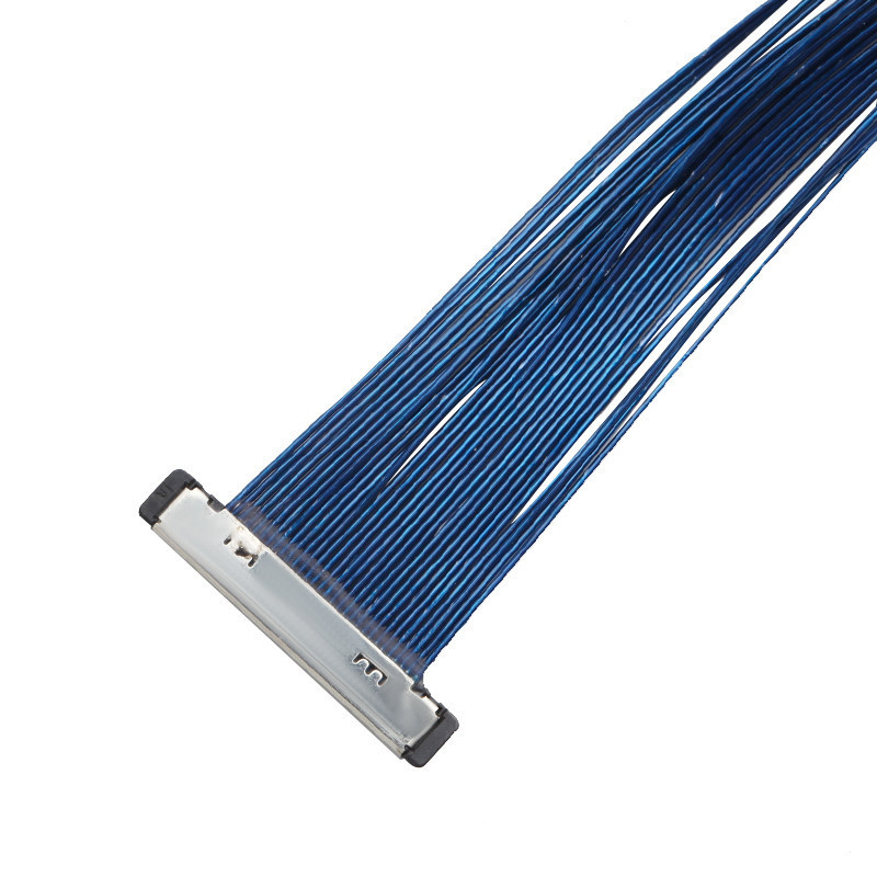 30 pin EDP Micro Coaxial Cable Assembly 20380-R30T-06 conector de exibição de lvds