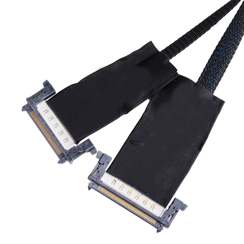 Conector OD 0.35mm do cabo AWG40 do EDP de JAE Series Coaxial LVDS com ROHS