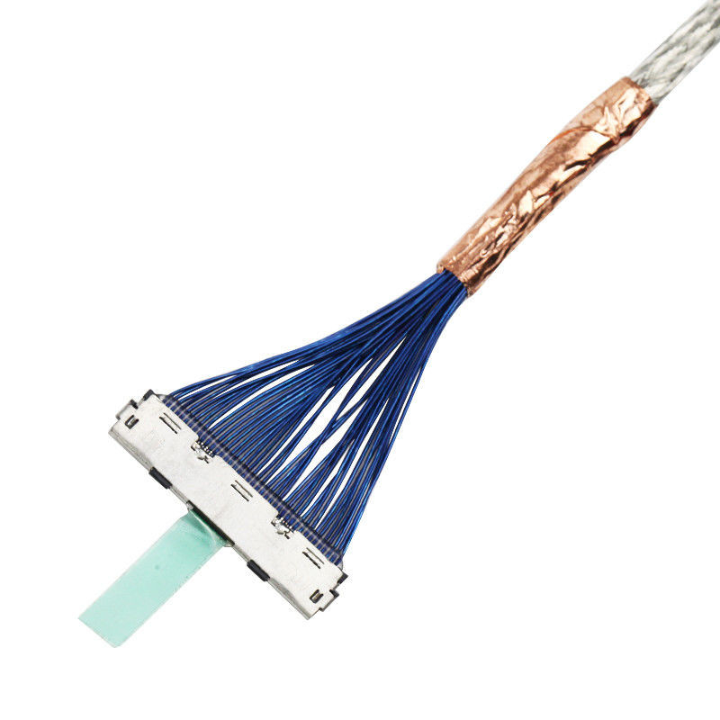 Conector da exposição dos lvds das HORAS DF80-40P-0.5SD do conjunto de cabo do Edp da exposição de LVDS LCD