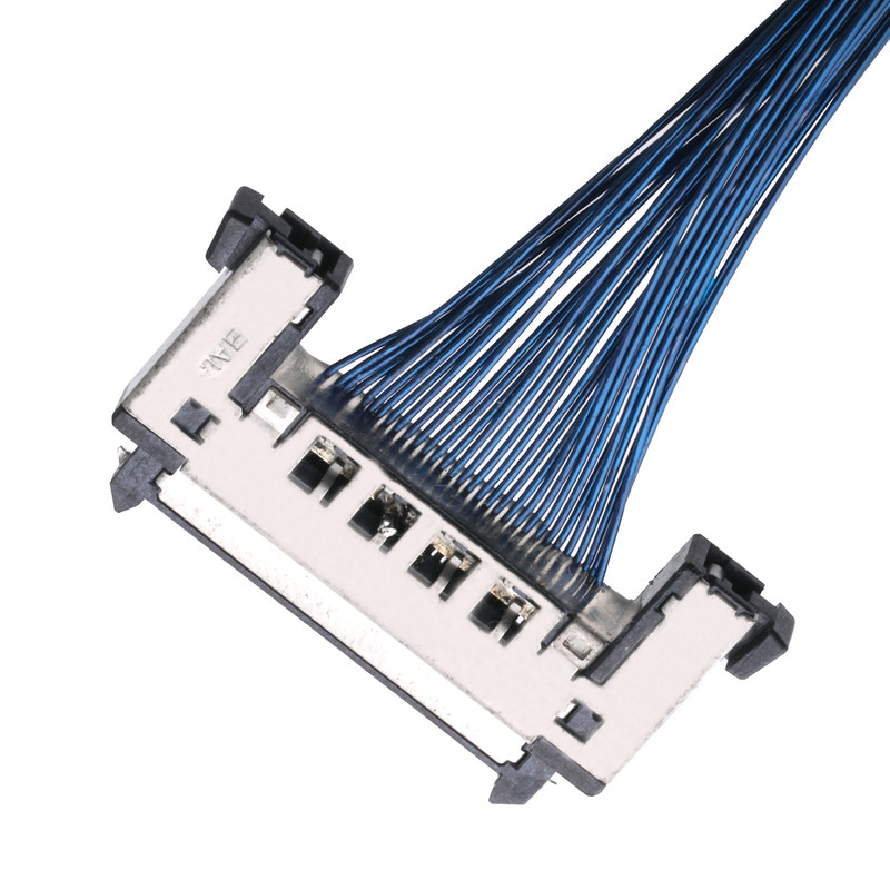 JAE FI-RE31CL ao chicote de fios personalizado cabo do fio do molex do passo do conjunto de cabo 0.3mm do FI RE31CL LCD Lvds