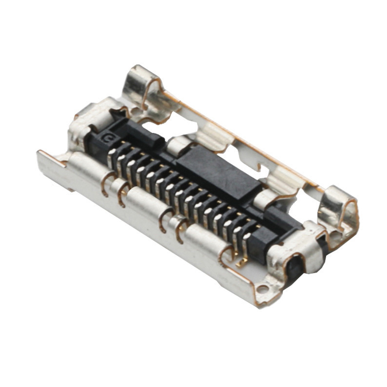 15 pin  LVDS EDP DF36A-15S-0,4V Micro Conector de montagem de cabo coaxial