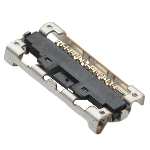 15 pin  LVDS EDP DF36A-15S-0,4V Micro Conector de montagem de cabo coaxial