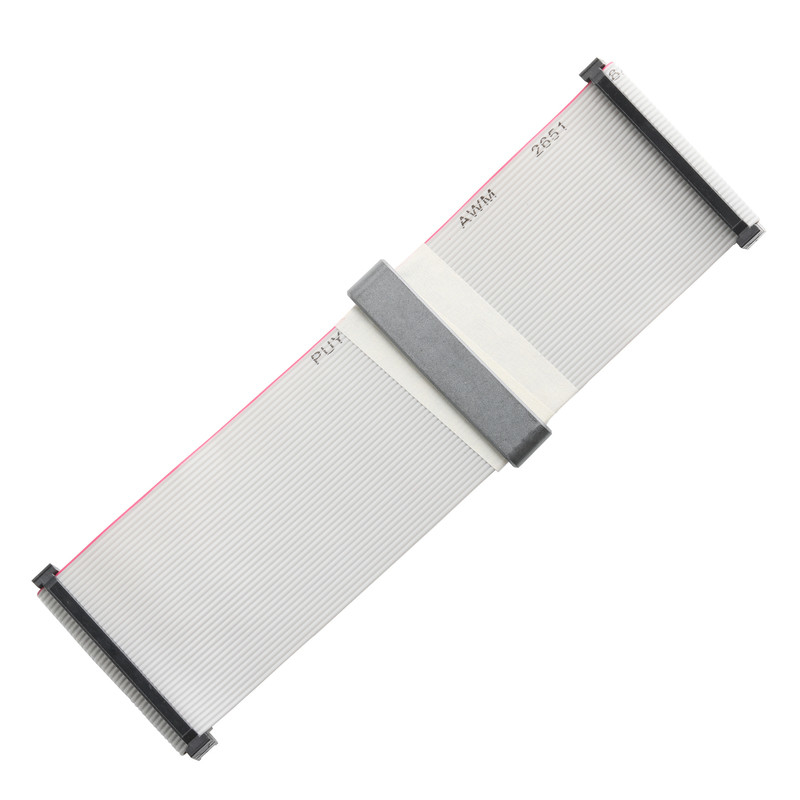 IDC FC-2*20P 40Pin Pitch 2,54mm Preto PBT+G/F UL2651 28AWG Idc Flat Ribbon Cable 1,27mm Pitch OEM/ODM