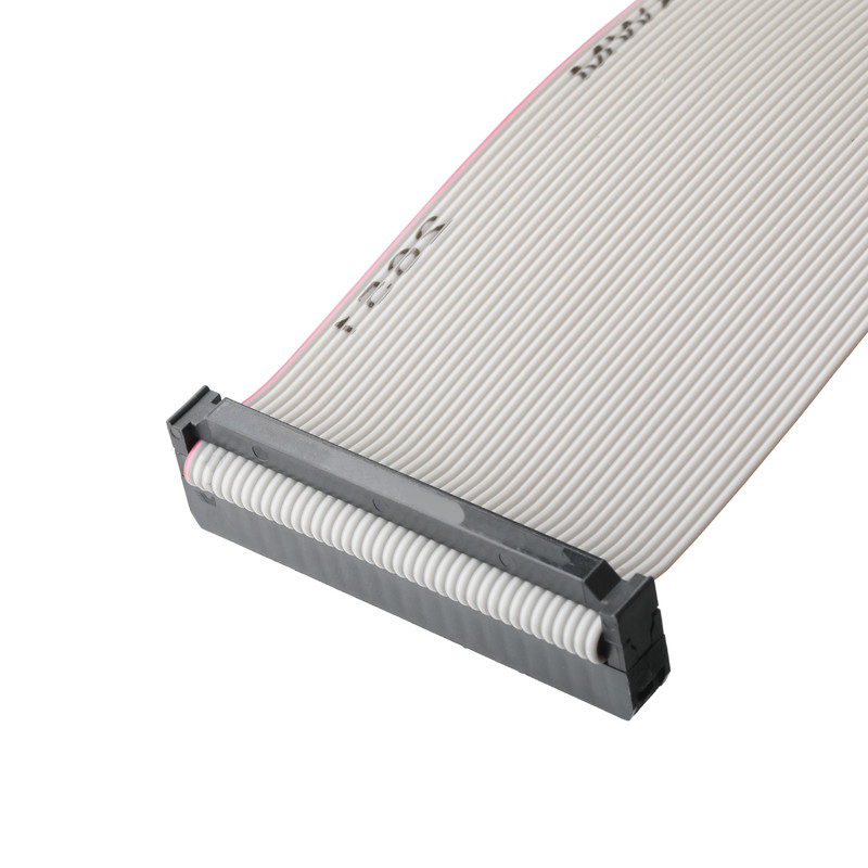 IDC FC-2*20P 40Pin Pitch 2,54mm Preto PBT+G/F UL2651 28AWG Idc Flat Ribbon Cable 1,27mm Pitch OEM/ODM