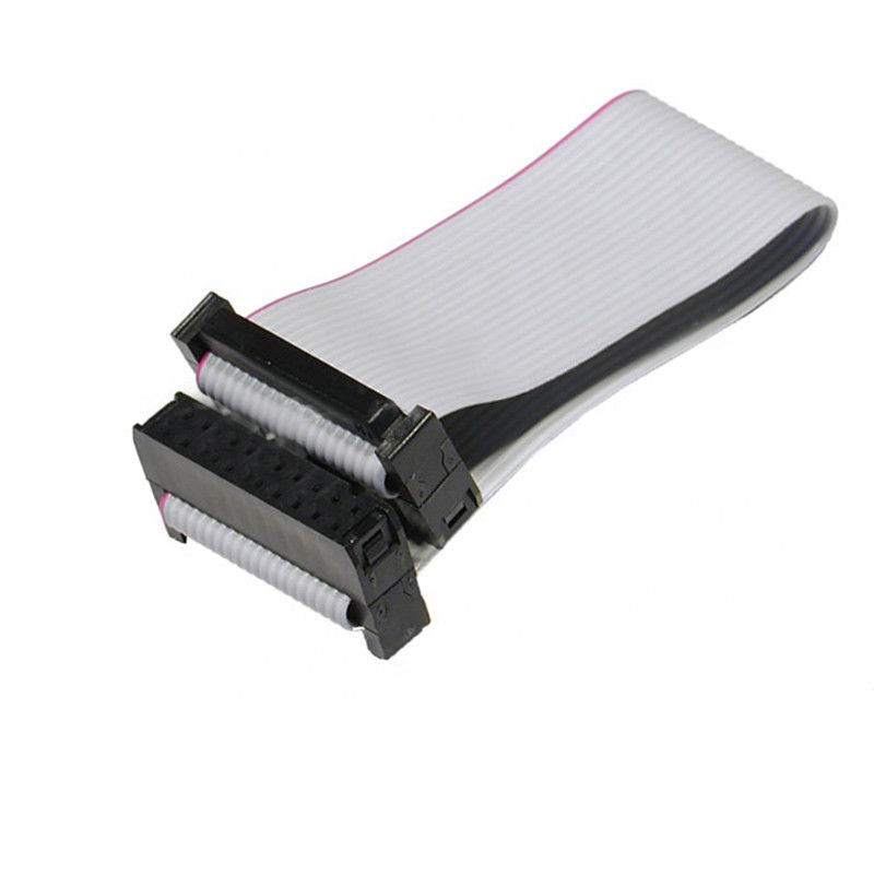 2.54 mm de altura Flat Flexible Ribbon Cable, 10 pin IDC Cable 60mm de comprimento