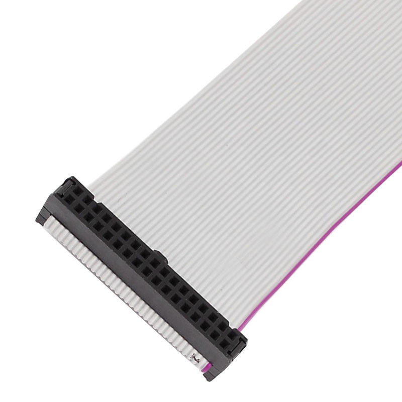 2.54 mm de altura Flat Flexible Ribbon Cable, 10 pin IDC Cable 60mm de comprimento