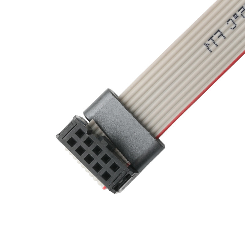 IDC FC-10Pin 2,54mm pitch UL2651 28AWG*10P Idc Flat Ribbon Cable 1,27mm Pitch 10 Pin Para OEM/ODM Eletrônico