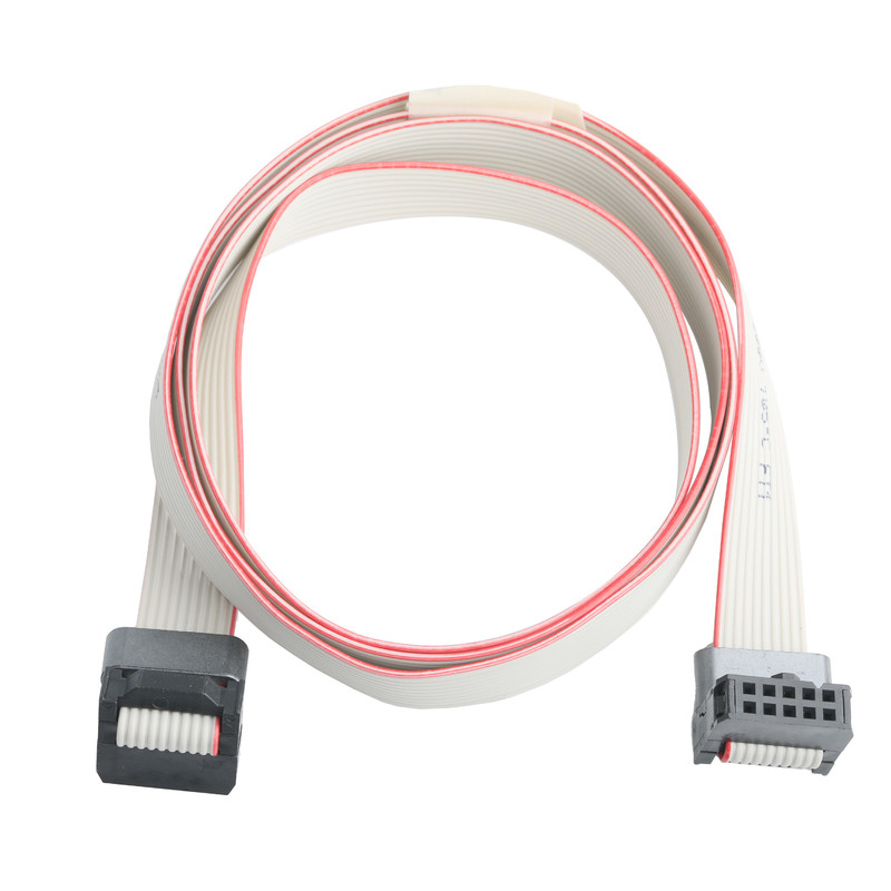 IDC FC-10Pin 2,54mm pitch UL2651 28AWG*10P Idc Flat Ribbon Cable 1,27mm Pitch 10 Pin Para OEM/ODM Eletrônico
