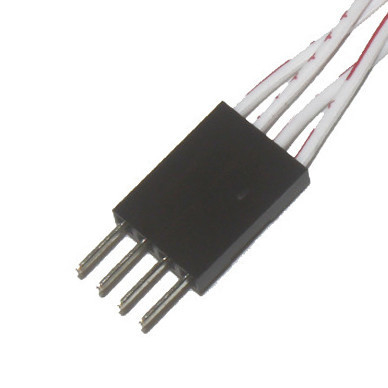 Conector Dupont de cabo de fita flácido flexível de 4 pines para cabo de modelo de helicóptero Rc