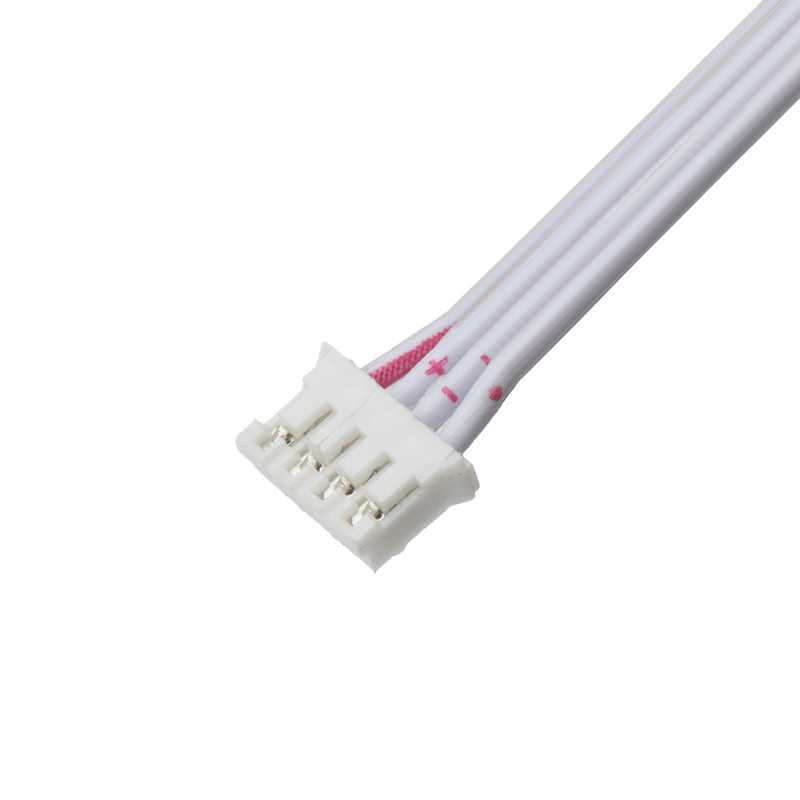 Conector LHE de 4 pines de cabo de fita plana flexível de macho para fêmea para projetos de áudio de engenharia eletrónica