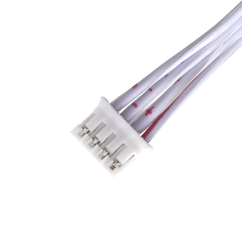 Conector LHE de 4 pines de cabo de fita plana flexível de macho para fêmea para projetos de áudio de engenharia eletrónica