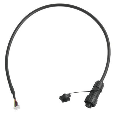 UL2464 24AWGX5C Fios à prova d'água M16 Fêmea Para Pitch SH1.0 9P Cabo de Conector Circular
