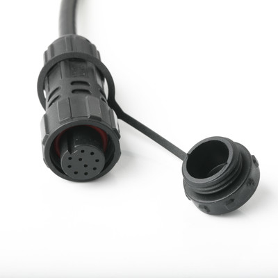 UL2464 24AWGX5C Fios à prova d'água M16 Fêmea Para Pitch SH1.0 9P Cabo de Conector Circular
