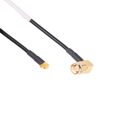 Tomada masculina do RA MMCX ao CONJUNTO de CABO COAXIAL do RF da tomada masculina do Ra SMA com HeatShrink