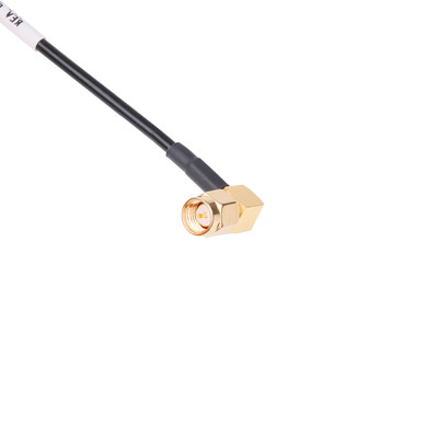 Tomada masculina do RA MMCX ao CONJUNTO de CABO COAXIAL do RF da tomada masculina do Ra SMA com HeatShrink