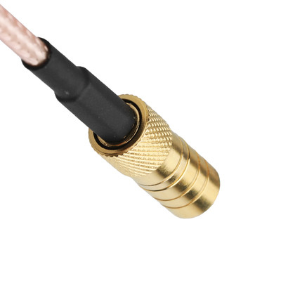 Brass Brown Shield RG179 Conector de cabo RF SMB- ((50ohm) para SMB-75 ((750hm) Conector