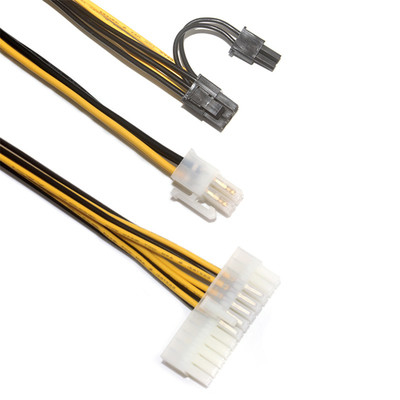 Conjuntos de cabo do chicote de fios da fonte de alimentação 12V de Molex 39-01-2040 a 39-01-2240