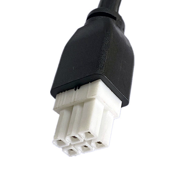 Cable de jaqueta de pitch UL2464 20AWG*6C OD6.4mm preto