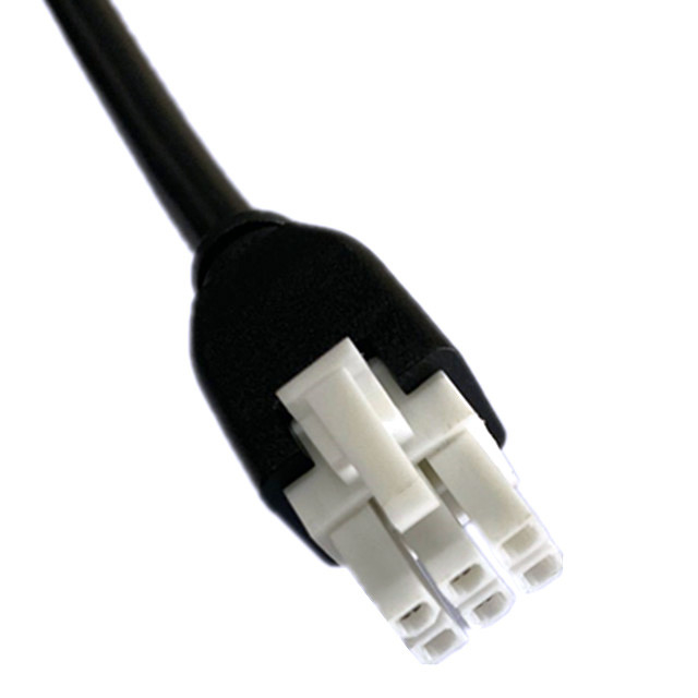 Cable de jaqueta de pitch UL2464 20AWG*6C OD6.4mm preto