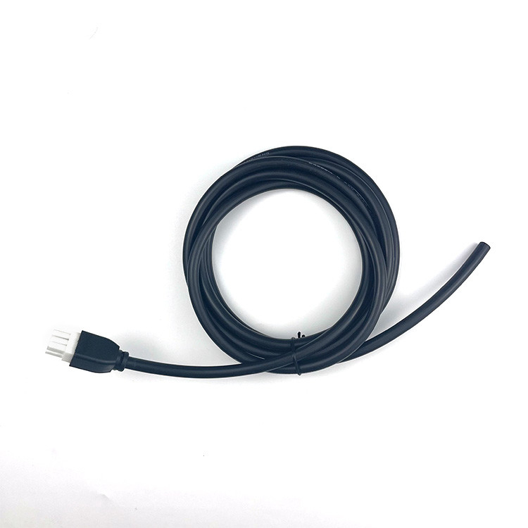 Cable de jaqueta de pitch UL2464 20AWG*6C OD6.4mm preto