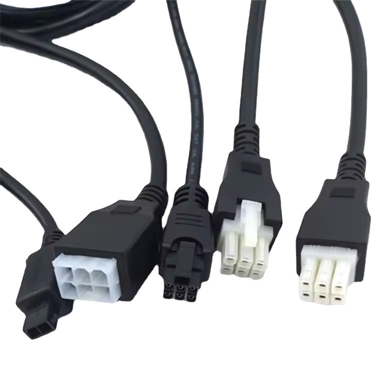 Cable de jaqueta de pitch UL2464 20AWG*6C OD6.4mm preto