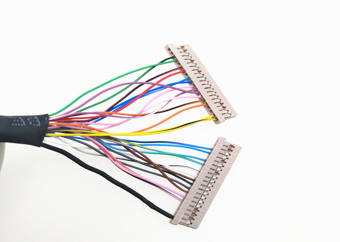 O Calibre de diâmetro de fios 30 protegeu em volta de Pin JAE FI-X30H do cabo 30 de Y Lvds a 2* DF14-20S-1.25C