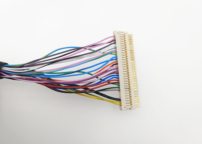 O Calibre de diâmetro de fios 30 protegeu em volta de Pin JAE FI-X30H do cabo 30 de Y Lvds a 2* DF14-20S-1.25C