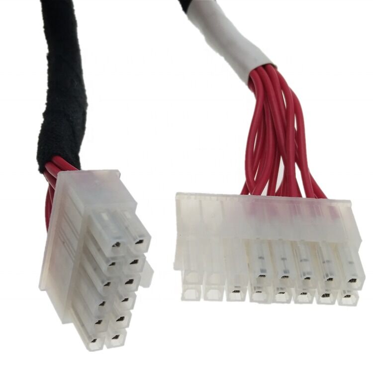 Chicote de fios personalizado para circuitos eletrônicos com conector Micro-Fit 4.2 de 12 pinos, 16 pinos, 20AWG