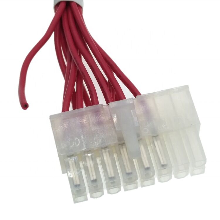 Chicote de fios personalizado para circuitos eletrônicos com conector Micro-Fit 4.2 de 12 pinos, 16 pinos, 20AWG