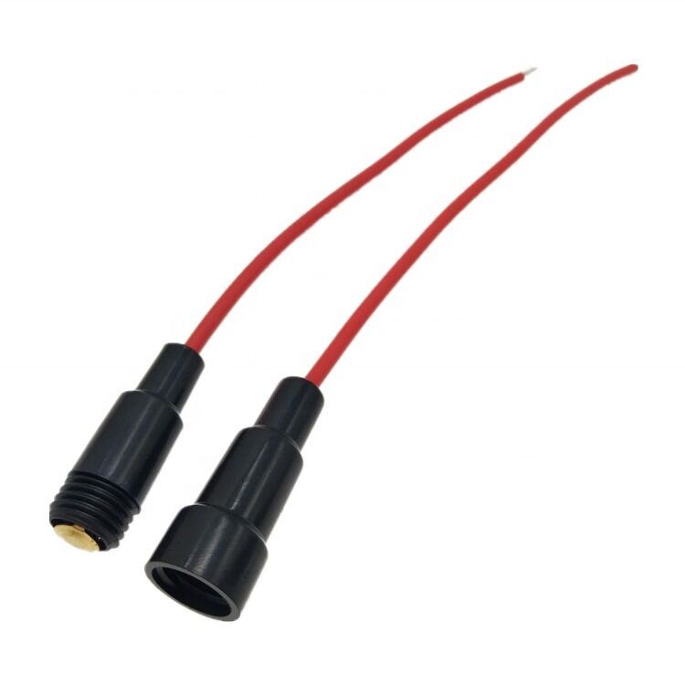 Detentor de fusível em linha de 5x20 mm com cabo 22AWG e classificação 250V para aplicações automotivas e marítimas